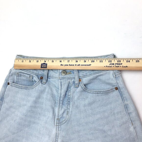 Old Navy Women's Jeans Curvy O.G. Straight High Rise Light Wash size 2T - Picture 4 of 8
